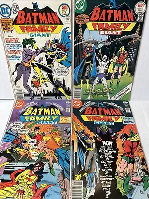Buy Bronze Age Batman Family Giant Lot #9 13 14 15 (DC 1977-78) Jokers Daughter • 12.64£
