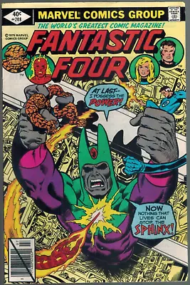 Buy Fantastic Four 208 Vs The Sphinx!  Fine/VF  1979 Marvel Comic • 7.96£