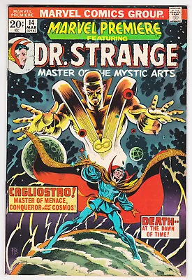 Buy Marvel Premiere #14 Very Fine 8.0 Doctor Strange Clea Baron Mordo 1974 • 11.87£