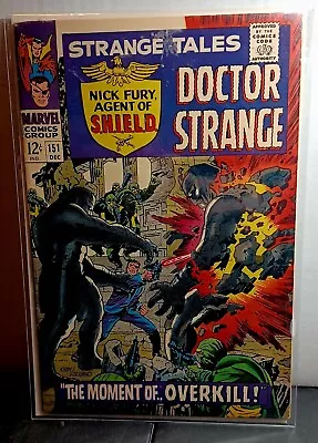 Buy STRANGE TALES #151 (1966 Marvel Comics)  1ST STERANKO ART  Silver-Age Key • 20.08£
