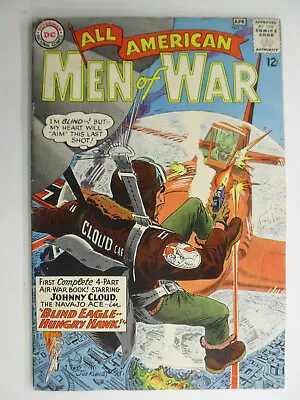 Buy All American Men Of War #102 Blind Eagle Hungry Hawk, VG/F, 5.0 (C), White Pages • 13.99£
