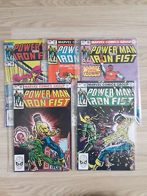 Buy Power Man  And Iron Fist - Job Lot 5 Issues - #94-98 • 20£