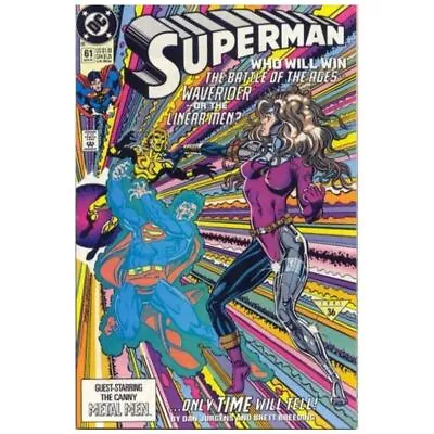 Buy Superman (1987 Series) #61 In Near Mint Minus Condition. DC Comics [g] • 3.96£