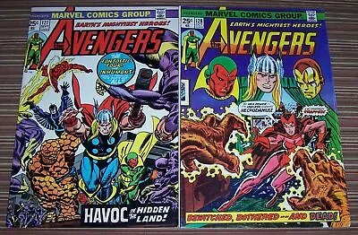 Buy Avengers Lot 127 128 FN Marvel Bronze Age Iron Man Thor Vision Stan Lee • 11.82£