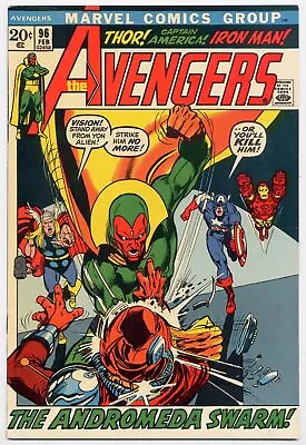 Buy Avengers 96 VF+ 1972 Marvel Skrulls Kree Neal Adams • 56.17£