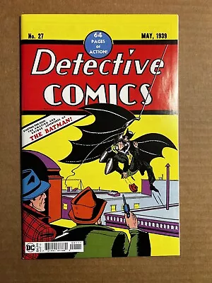 Buy Detective Comics #27 Facsimile Edition Reprint 1st Appearance Batman Dc Nm • 15.83£