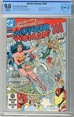 Buy Wonder Woman # 300  CBCS  9.8  NMMT  White Pgs  2/83  1st App. Of Lyta Trevor (l • 162.01£