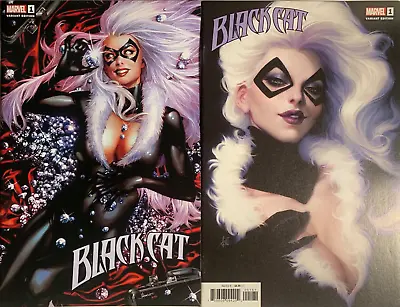 Buy Black Cat (2019) Jay Anacleto And Stanley Artgerm Lau Variante Editions Marvel • 11.89£