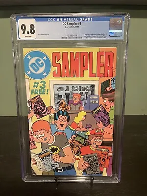 Buy DC SAMPLER #3 CGC 9.8 Preview Of John Constantine From Swamp Thing #37 • 200.80£