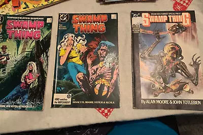 Buy X3 Dc Comics Swamp Thing 1986/87£ • 4.99£