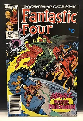 Buy FANTASTIC FOUR #315 Comic , Marvel Comics, Newsstand • 3.05£