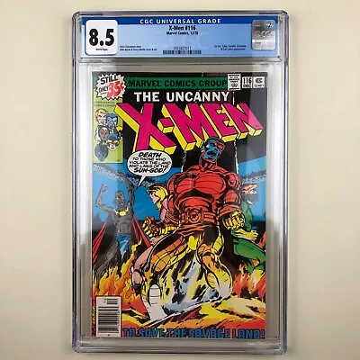 Buy (Uncanny) X-Men #116 (1978) CGC 8.5, 1st Wolverine Healing Power • 59.30£