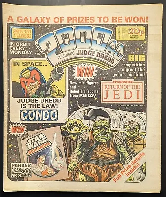 Buy 2000 AD Comic - Prog #320 (11 June 1983) Judge Dredd • 3.20£