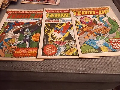 Buy Marvel Team-Up 3 X Issues  #10, 13 & 14 Comic 1980/81 Spiderman Fantastic Four • 7£
