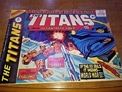 Buy The Titans Starring The Fantastic Four No 38 Comic • 5.99£