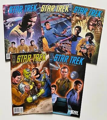 Buy Star Trek: Mission's End. Graphic Novel Set. Issues 1 - 5. • 30£