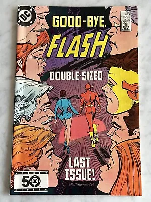 Buy Flash #350 Final Issue VF/NM 9.0 - Buy 3 For Free Shipping! (DC, 1985) AF • 6.81£