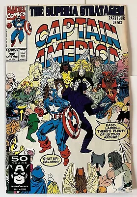 Buy CAPTAIN AMERICA #390, Vol 1 - (1991) - Marvel Comics - G/VG • 2.38£