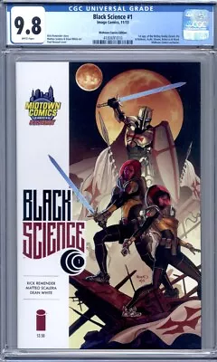 Buy Black Science #1  Renaud Midtown Variant  Image Comics   1st Print  CGC 9.8 • 50.45£