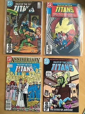 Buy NEW TEEN TITANS, DC 1980 Series By Wolfman,Perez+ #s 50,51,52,53,54,55,56,57,58 • 25.99£