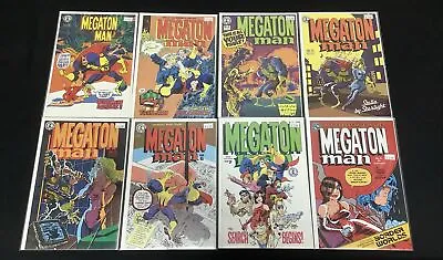 Buy Megaton Man #1-8 Comic Lot, Kitchen Sink Comix, Donald Simpson, 1984 • 22.12£