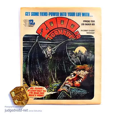 Buy 2000AD Prog 158 Judge Dredd Tornado Comic Book Issue 29 3 80 UK 1980 () • 6.99£