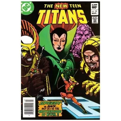 Buy New Teen Titans (1980 Series) #29 Newsstand In NM Minus Condition. DC Comics [d/ • 5.12£