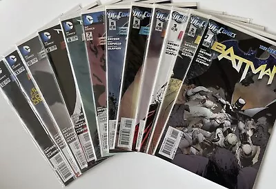 Buy Batman New 52 #1 2 3 4 5 6 7 8 9 10 11 12 (DC 2011) NM Set 1-12 🔥 • 98.83£