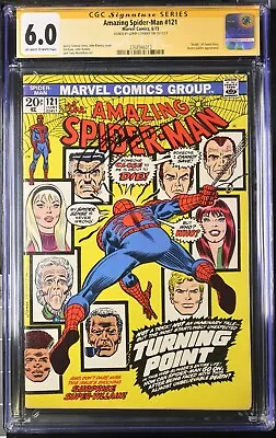 Buy Amazing Spider-Man #121 CGC SS 6.0 SIGNED Gerry Conway Death Gwen Stacy Marvel • 479.70£