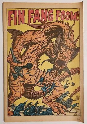 Buy Strange Tales #89 (1961, Marvel) COVERLESS 1st App Of Fin Fang Foom • 201.06£