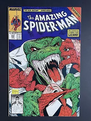 Buy Amazing Spider Man 313 McFarlane Cover Marvel Comics 1989 VF+ • 9.63£