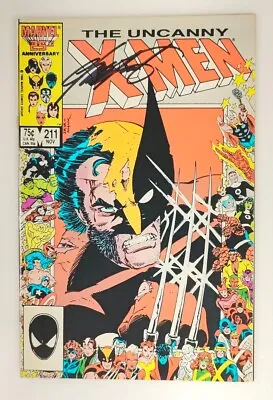 Buy Uncanny X-Men #211 NM 9.4 Signed Chris Claremont 1986 Wolverine 1st 266 221 CGC • 55.21£