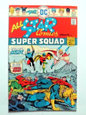 Buy Books, Comics & Magazines, ALL Star Comics 58, Feb 1976. FN. Intro Of Power Girl • 135£