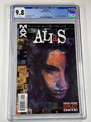 Buy Alias #1 (2001) CGC 9.8 | 1st Jessica Jones | Marvel Comics • 189.29£