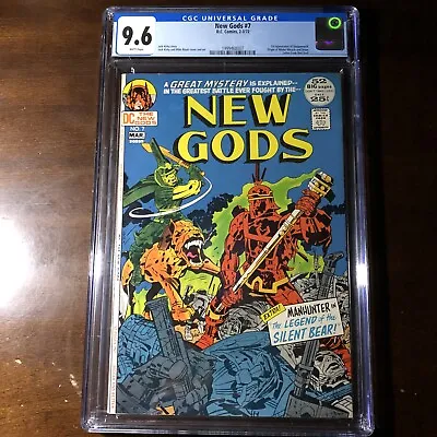 Buy New Gods #7 (1972) - 1st Steppenwolf! - CGC 9.6! - White Pages! • 573.89£