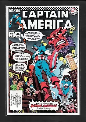 Buy Captain America #289 (1984): Mike Zeck Cover Art! Copper Age Marvel! VF/NM (9.0) • 7.87£