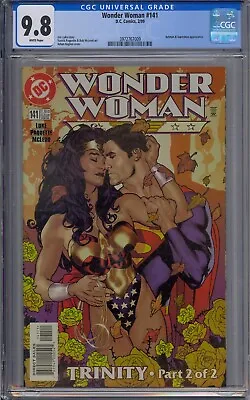 Buy Wonder Woman #141 Cgc 9.8 Batman Superman Adam Hughes Cover • 83.41£