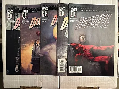 Buy Daredevil 46-50, 2003 Bendis/Maleev, Hardcore Storyline All Nm But 49 VF/NM • 8.71£