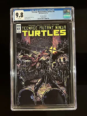 Buy Teenage Mutant Ninja Turtles #61 CGC 9.8 (2016) - Subscription Edition • 63.24£