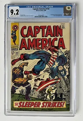 Buy Captain America 102, CGC 9.2,  • 158£