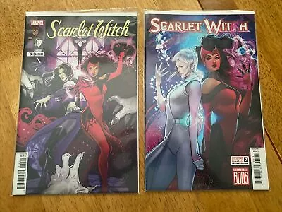 Buy Scarlet Witch #6 & #7 Lucas Werneck Variant Covers • 7£