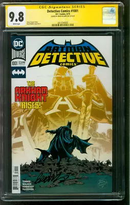 Buy Batman Detective Comics 1001 CGC SS 9.8 Walker Arkham Knight 6/19 • 143.91£