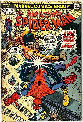 Buy Amazing Spider-Man #123 Gwen Stacy Funeral Luke Cage Appearance Marvel 1973 VG+ • 31.97£