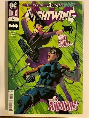 Buy Nightwing #72 KEY Punchline Cover Appearance! Joker War! DC Comics 2020 • 7.08£