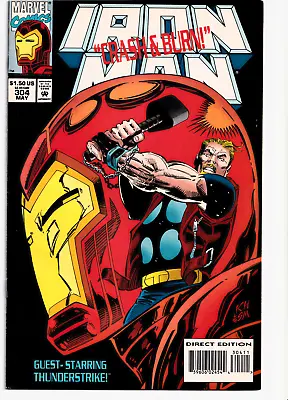 Buy Iron Man #304 1994 Marvel Comics Debut Of Iron Man's Hulkbuster Armor (Cameo) • 18.29£