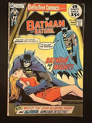 Buy Detective Comics Batman And Batgirl #417 Neal Adams Cover, November 1971. • 27.61£