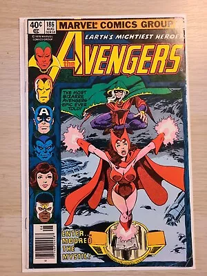 Buy Avengers 186 1st App Cthon Origin Quicksilver & Wanda Magneto Is Thier Father • 19.85£