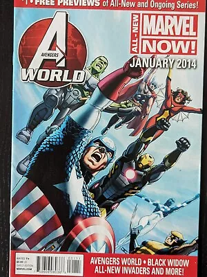 Buy ALL-NEW MARVEL NOW #1 AVENGERS WORLD #1 PREVIEW / JAN 2014 (Buy 3 Get 4th Free) • 1.40£