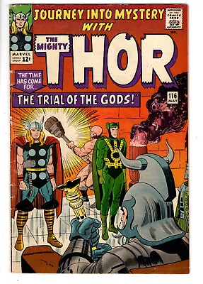 Buy Journey Into Mystery #116 (1965) - Grade 5.0 - 1st App Ringa & Hymir - Thor! • 47.44£
