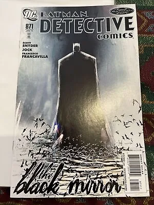 Buy Batman Detective Comics #871 VF+ 2011 Mirror Snyder & Jock Newstand VHTF🔥🔑!!! • 79.95£